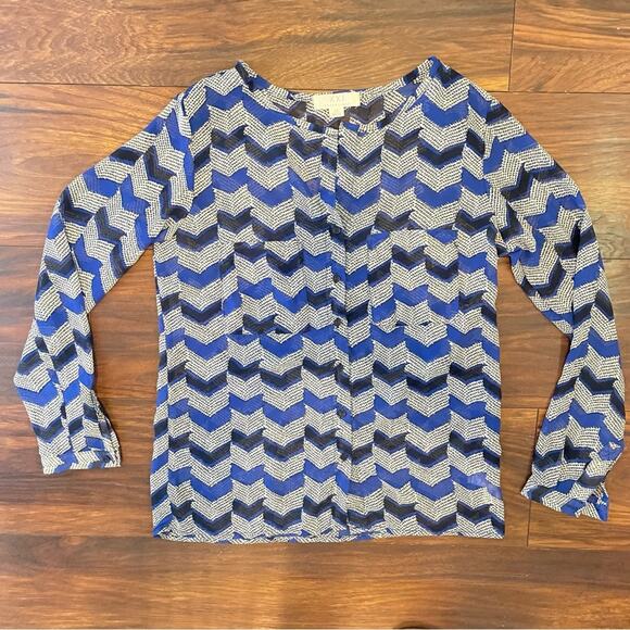 XXI ESSENTIALS woman’s button down top size Small/Petite (S/P) b1 - Picture 1 of 3
